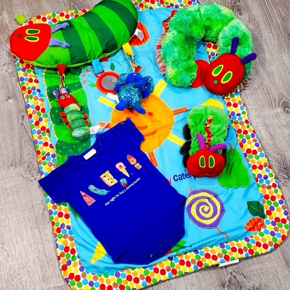 Eric Carle tummy time mat and toys